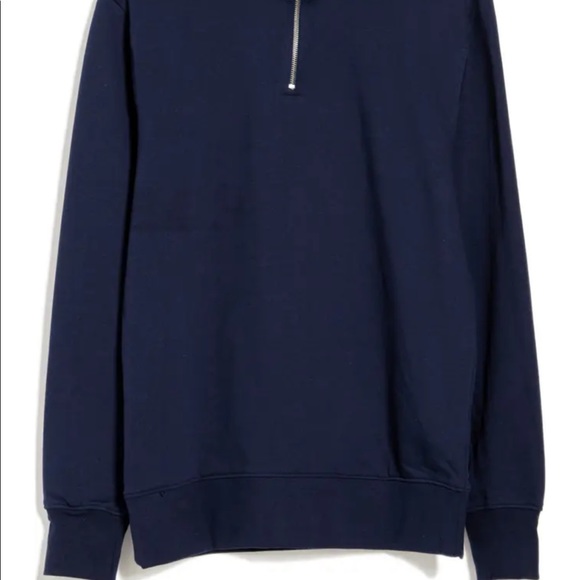 1/4 Zip French Terry Sweatshirt - Picture 2 of 3
